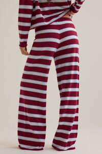 Jordan Stripe Lounge Pant Detail 5 - Altar'd State