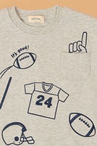 "It's Good!" Field Goal Sweatshirt Detail 2 - Altar'd State