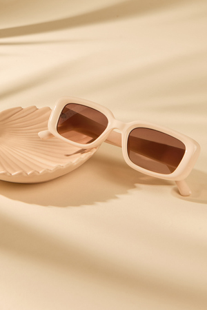 Frankie Rectangle Sunglasses - Altar'd State - 