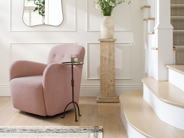 Sven Upholstered Swivel Chair - Altar'd State - 