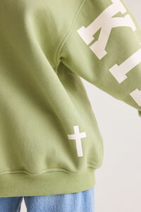 Jesus Is King Pullover Detail 6 - Altar'd State