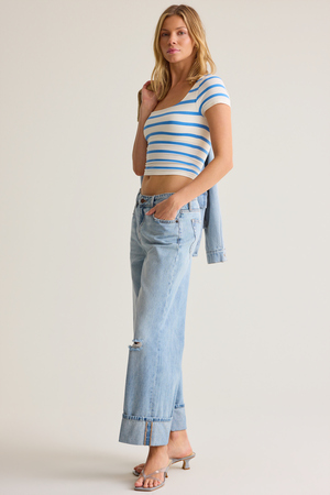 Leslie Stripe Top - Altar'd State - 