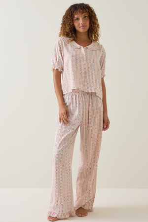 Candy Cane Cuteness Mama Pajama Set - Altar'd State - 