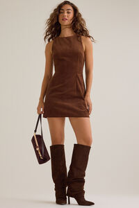 Madeline Corduroy Mini Dress - Altar'd State
