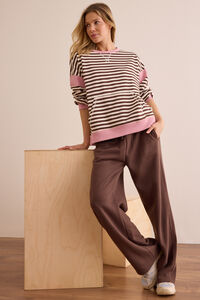 Go-To Stripe Pullover Detail 2 - Altar'd State
