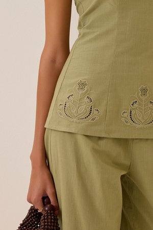 Paloma Embroidered Tube Top - Altar'd State - 