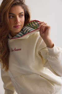 Tis The Season Christmas Hoodie Detail 3 - Altar'd State