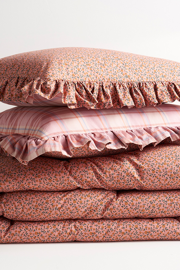 Maeve Ruffle Cotton Single Sham Detail 1 - Altar'd State