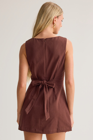 Kayla Denim Romper - Altar'd State