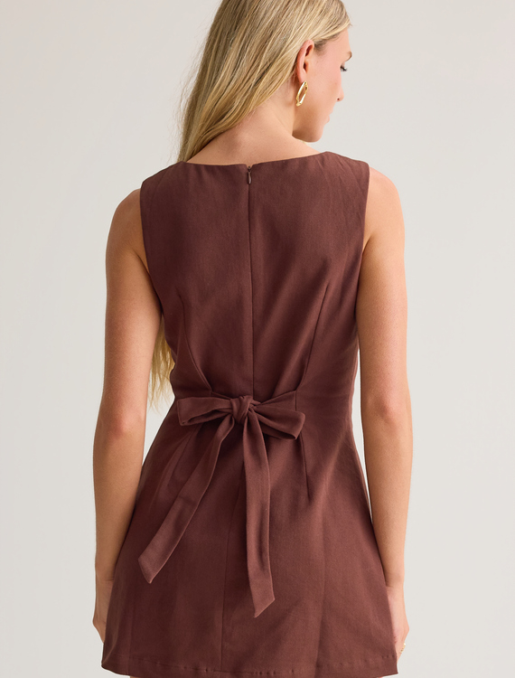 Grace Denim Romper Detail 3 - Altar'd State