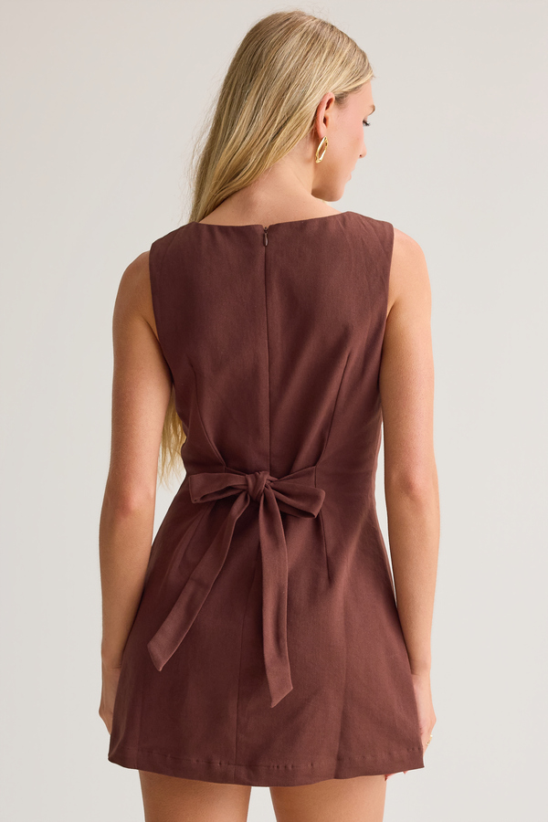 Kayla Denim Romper Detail 3 - Altar'd State