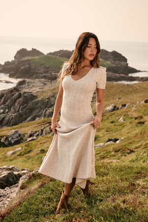 Briella Sweater Midi Dress - Altar'd State - 