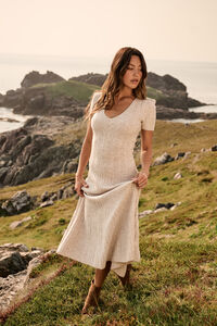 Briella Sweater Midi Dress Detail 3 - Altar'd State