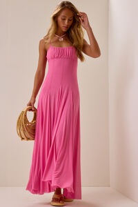 Bianka Drop Waist Maxi Dress Detail 3 - Altar'd State