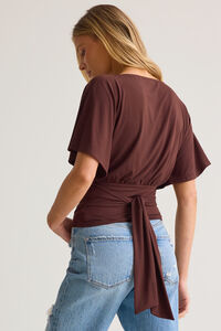 Mina Boatneck Fitted Top Detail 4 - Altar'd State
