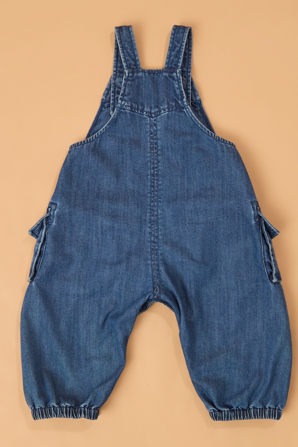 Scout Denim Cargo Overalls Detail 5 - Altar'd State
