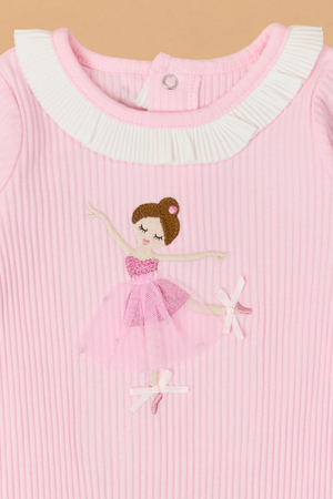 Ballerina Bow Footie by Mudpie - Altar'd State