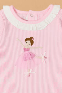 Ballerina Bow Footie by Mudpie Detail 2 - Altar'd State