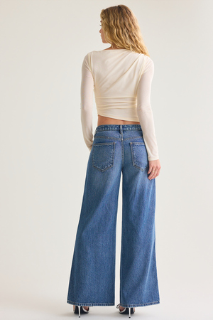 Darcy Sheer Ruched Top - Altar'd State