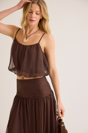 Juel Bubble Hem Top - Altar'd State