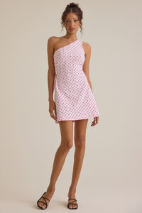 Gina One Shoulder Mini Dress - Altar'd State