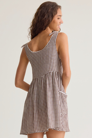 Kylie Gingham Mama Dress - Altar'd State