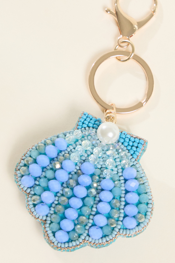 Beaded Shell Bag Charm Detail 2 - Altar'd State