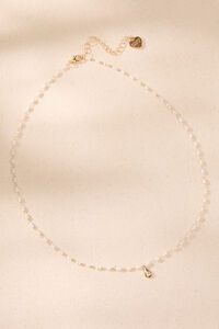 Ivory Blossom Teardrop Necklace Detail 4 - Altar'd State
