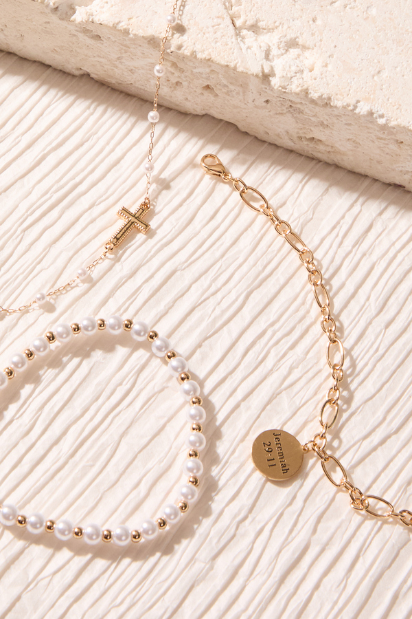 Jeremiah 29:11 Bracelet Set Detail 2 - Altar'd State