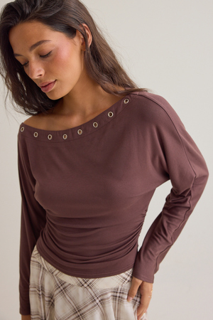 Missy Grommet Synched Top - Altar'd State