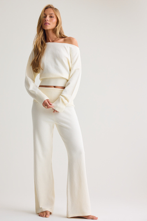 Stella Boatneck Sweater Top - Altar'd State - 