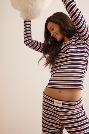 Classic Coast Stripe Long Sleeve Tee - Altar'd State - 