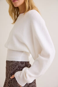 Daphne Balloon Sleeve Sweater Detail 4 - Altar'd State