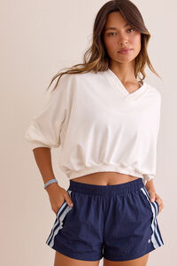 Retro Run Crochet Stripe Short Detail 5 - Altar'd State