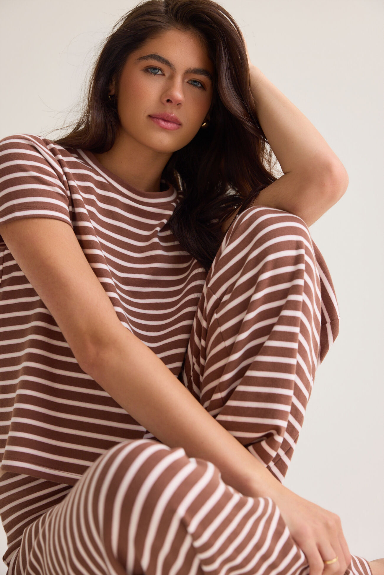 Sherry Stripe Tee