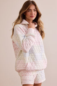 Move Free Patchwork Hoodie Detail 5 - Altar'd State