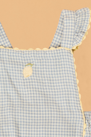 Luciana Lemon Ricrac Sunsuit - Altar'd State - 