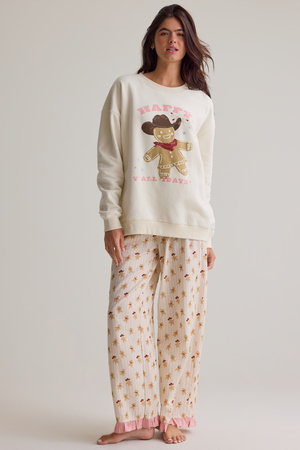 Happy Y'allidays Mama Pajama Pants - Altar'd State - 