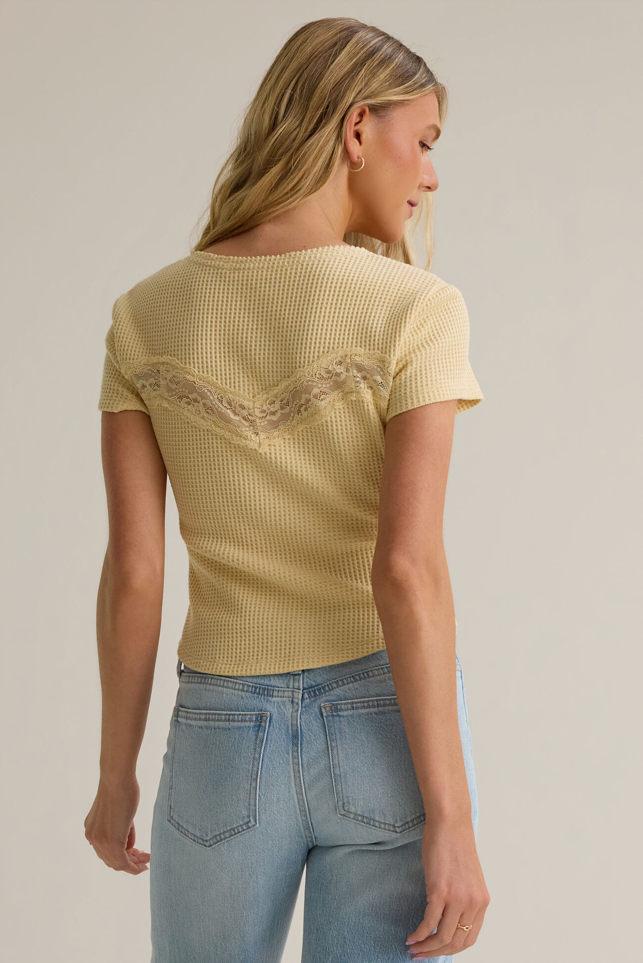 Scout Thermal Lace Trim Top