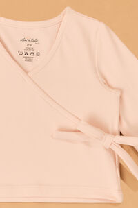 Aurora Ballet Wrap Top Detail 4 - Altar'd State