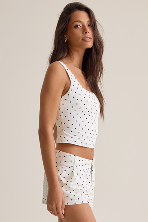 Leilah Polka Dot Tank - Altar'd State - 