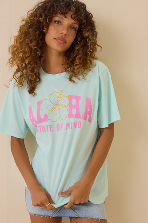 Aloha State of Mind Graphic Tee - Altar'd State - 