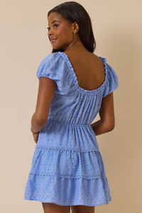 Alexa Puff Sleeve Mini Dress Detail 4 - Altar'd State