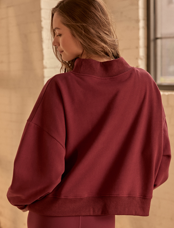 AS Revival Mockneck Pullover Detail 3 - Altar'd State