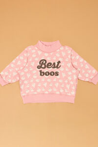 Best Boos Mock Neck Toddler Sweatshirt Detail 2 - Altar'd State