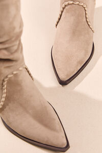 Aria Scrunched Whip Stitch Boot Detail 4 - Altar'd State