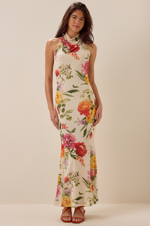 Zoya Floral Maxi Dress - Altar'd State - 
