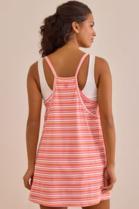 Hang Tough Striped Mini Dress Detail 3 - Altar'd State