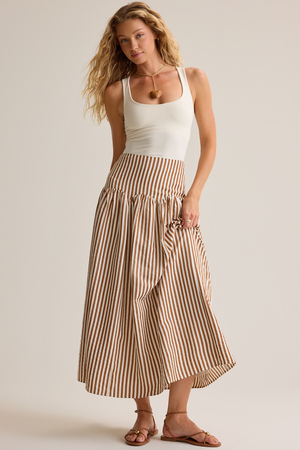 Clover Drop Waist Skirt - Altar'd State