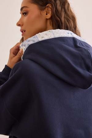 Recovery Floral Patchwork Hoodie - Altar'd State
